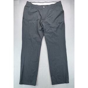 Under Armour Vented Pants Mens 40x32 Charcoal Gray Golf Performance Stretch